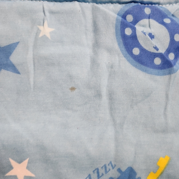 Vintage 2003 Thomas & Friends "Ready Set Go To Bed" Comforter Blanket Train - Picture 9 of 10